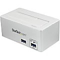 StarTech.com Sata Hard Drive Docking Station For Solid State Drives, Integrated Fast Charge Hub, SDOCKU33HW