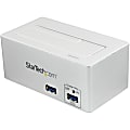 StarTech.com Sata Hard Drive Docking Station For Solid State Drives, Integrated Fast Charge Hub, SDOCKU33HW 1 thumbnail image