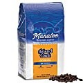 Manatee Gourmet Coffee Whole Bean Coffee, Dark Roast, Island Dark Blend, 4.92 Lb Per Bag, Carton Of 4 Bags