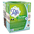 Puffs® Plus Lotion™ 2-Ply Facial Tissues, White, 124 Tissues Per Box, Pack Of 24 1 thumbnail image