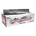 Karat Aluminum Pop-Up Foil Sheets, Heavy-Duty, 10-3/4" x 12", Pack Of 3,000 Sheets 1 thumbnail image