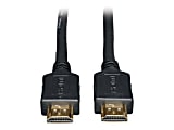 Eaton Tripp Lite Series High-Speed HDMI Cable, Digital Video with Audio, UHD 4K (M/M), Black, 3 ft. (0.91 m) - HDMI cable - HDMI male to HDMI male - 3 ft - double shielded - black