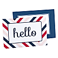 See Jane Work® Hello Cards, 4" x 6", Multicolor, Pack Of 6