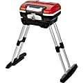 Cuisinart Petit Gourmet CGG-180TB Gas Grill - 1 Sq. ft. Cooking Area - 1 Cooking Elements - 1611.89 W - Propane - Portable - Outdoor - Black, Silver 1 thumbnail image