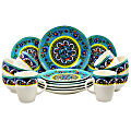 Elama 16-Piece Stoneware Dinnerware Set, Santa Fe Springs 1 thumbnail image