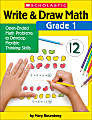 Scholastic® Write & Draw Math: Grade 1