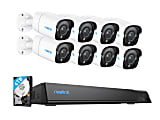 Reolink 16-channel NVR With 4TB Pre-Installed And Eight 12-Megapixel Cameras, 1.77"H x 13"W x 12.4"D, Black 1 thumbnail image