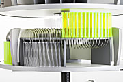 Moll CD/DVD Organizer For Deluxe Binder And File Carousel Shelving, Silver 1 thumbnail image