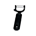 Winco Plastic Y Peeler, 6-1/2", Black