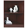 Realspace® Basic Bookcase, 2 Shelves, 30 1/8"H x 27 3/4"W x 11 1/2"D, Classic Cherry