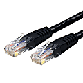 StarTech.com 50ft CAT6 Ethernet Cable - Black Molded Gigabit CAT 6 Wire - 100W PoE RJ45 UTP 650MHz - Category 6 Network Patch Cord UL/TIA - 50ft Black CAT6 up to 160ft - 650MHz - 100W PoE - 50 foot UL ETL verified 1 thumbnail image