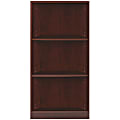 Realspace® Basic Bookcase, 3 Shelves, Classic Cherry