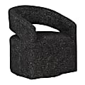 Office Star Devin Fabric Swivel Accent Chair, 32-1/2”H x 27-1/2”W x 26”D, Midnight 1 thumbnail image