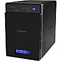 Netgear ReadyNAS RN214 NAS Server - ARM Cortex A15 Quad-core (4 Core) 1.40 GHz - 4 x HDD Installed - 8 TB Installed HDD Capacity - 2 GB RAM - Serial ATA Controller - RAID Supported 0, 1, 5, 6, 10, JBOD - 4 x Total Bays - 4 x 2.5"/3.5" Bay 1 thumbnail image