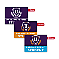 Custom Printed 1, 2 or 3 Color Window Cling Decal, 1-1/2" x 2", Box of 250 1 thumbnail image