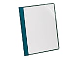 Oxford - Report file - for Letter - capacity: 100 sheets - blue with transparent front cover 1 thumbnail image