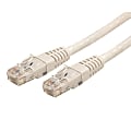 StarTech.com 15ft CAT6 Ethernet Cable - White Molded Gigabit CAT 6 Wire