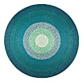 Anji Mountain Aarashi Round Rug, 6', Multicolor