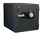 Fire King® Fire Safe, Combination Lock, 99 Lb, 1.23 Cu. Ft., Graphite 1 thumbnail image