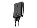 Anker PowerCore Select 10000 - Power bank - 10000 mAh - 12 Watt - IQ - 2 output connectors (USB) - black 1 thumbnail image