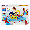 Mega Bloks First Builders Build 'n Learn Table - Portable Folding Table Building Set - Includes Over 20 First Builders Blocks and Two Rolling Wheelbases 1 thumbnail image
