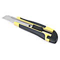 Office Depot® Brand Snap-Off Knife, 18mm, Yellow/Black 1 thumbnail image