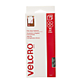 VELCRO® Brand Self Stick Round Fasteners, Hook, Clear, 5/8" Diameter, Box Of 75