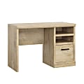 Sauder® Aspen Post 44"W Single Pedestal Computer Desk, Prime Oak®