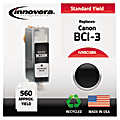 Innovera BCI3BK (Canon BCI-3eBK) Remanufactured Black Ink Cartridge 1 thumbnail image