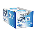 Breath Savers Protect Mints, Peppermint, 0.88 Oz, Pack Of 6