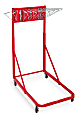 Alpine AdirOffice Blueprint Vertical File Rolling Stand, 46”H x 27”W x 28-1/2”D, Red 1 thumbnail image