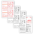 ComplyRight® 1099-R Tax Forms, 6-Part, 2-Up, Copies A/B/C/D, Laser, 8-1/2" x 11", White, Pack Of 10 Forms 1 thumbnail image