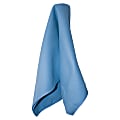 Impact Blue Microfiber Cleaning Cloth - 16" Length x 16" Width - Durable - Blue - 12 / Bag 1 thumbnail image