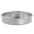 Oster Baker’s Glee 9” Aluminum Round Cake Pan, Silver 1 thumbnail image
