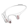 Mojawa™ Run Air/Mojo 2 Bluetooth® Bone-Conduction Waterproof Open-Ear Headphones With Microphone, White 1 thumbnail image