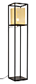 Zuo Modern Yves Floor Lamp, 59-1/8"H, Gold/Black