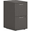 HON Mod HLPLPMFF Pedestal - 15" x 20"28" - 2 x File Drawer(s) - Finish: Slate Teak