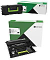 Lexmark™ 58D1H00 High-Yield Return Program Black Toner Cartridge And Imaging Unit Set