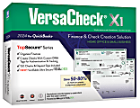 VersaCheck X1 For QuickBooks, 2024, For Windows®, CD/Product Key
