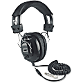 AmpliVox SL1002 Stereo Headphone - Stereo - Black - Wired - Over-the-head - Binaural - Ear-cup - 6 ft Cable 1 thumbnail image