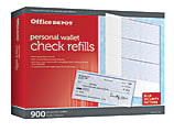 Office Depot® Brand Personal Check Refill Pack, 3-Part, Pack Of 300