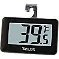 Taylor 1443 Digital Refrigerator/Freezer Thermometer - Large Display, Adjustable Temperature - For Home, Commercial 1 thumbnail image