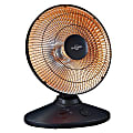 airbro™ SUNDISH 15-In. 1,000-Watt-Max Oscillating Radiant Dish Electric Heater, Black, HP-1000 1 thumbnail image