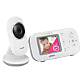 VTech 2.4" Digital Video Baby Monitor With Full-Color And Automatic Night Vision, White 1 thumbnail image