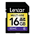 Lexar™ SDHC Class 4 Memory Card, 16GB 1 thumbnail image