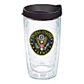 Tervis Military Tumbler With Lid, US Army, 16 Oz, Clear 1 thumbnail image