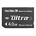 SanDisk® Ultra Memory Stick Pro Duo™ Flash Memory, 4GB 1 thumbnail image