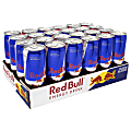Red Bull Original Energy Drinks, 12 Oz, Pack Of 24 Cans