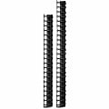APC by Schneider Electric Vertical Cable Manager for NetShelter SX 600mm Wide 45U (Qty 2) - Cable Manager - Black - 2 - 45U Rack Height - TAA Compliant