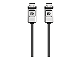 Belkin DisplayPort to DisplayPort Cable w/ Latches - DisplayPort 1.2 - 4K - 3m/9.9ft - M/M - Black - Male - DisplayPort Male - 10ft - Black 1 thumbnail image